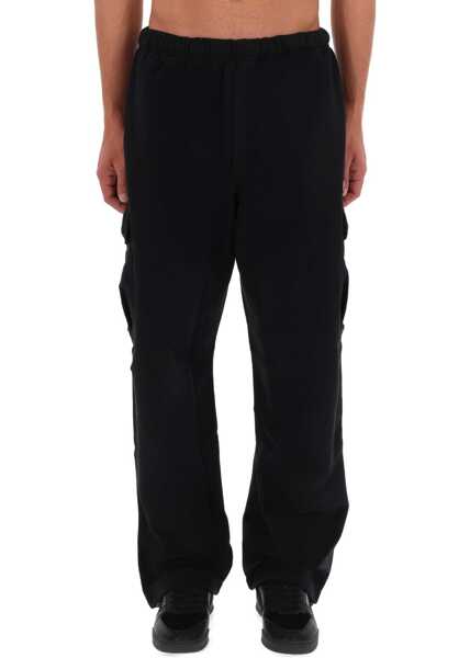 Pantaloni casual Versace Jeans Couture Cargo Jogger Pants BLACK Barbati (BM 19411265) 1