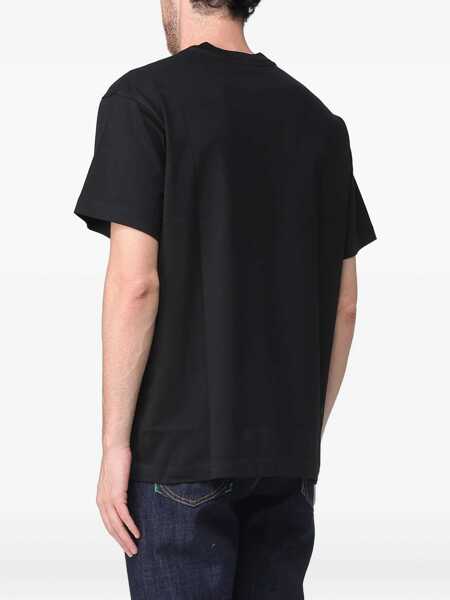 Tricouri Versace Jeans Couture Small Square Logo T-Shirt BLACK Barbati (BM 19411280) 2