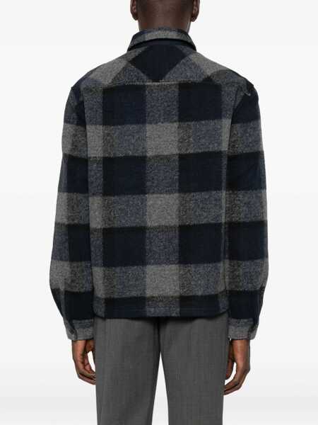 Jachete Barbour HAILWOOD FLEECE OVERSHIRT Blue Barbati (BM 19411356) 4