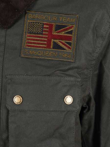 Jachete Barbour WORKERS WAX Green Barbati (BM 19411365) 6