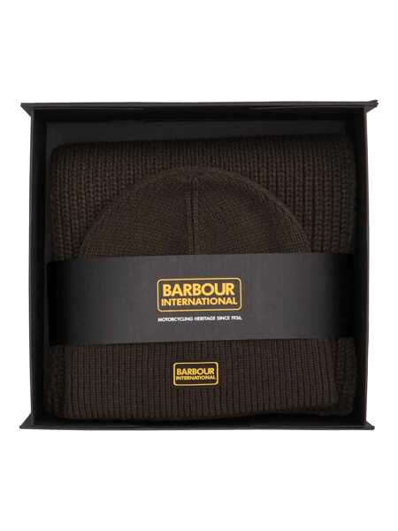 Caciuli Barbour SWEEPER LEGACY BEANIE Green Barbati (BM 19411368) 1