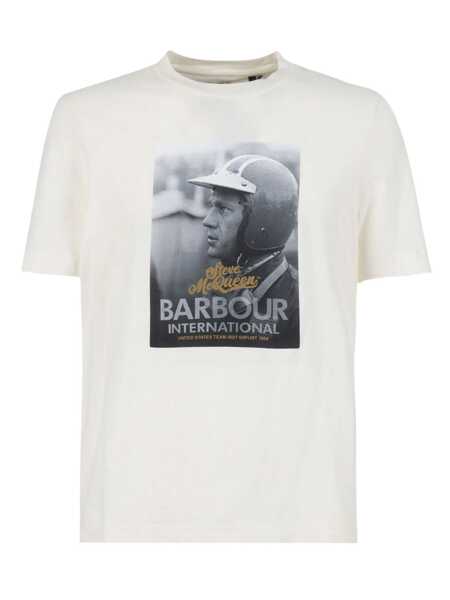 Tricouri Barbour PORT T-SHIRT White Barbati (BM 19411371) 1