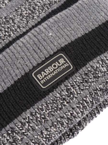 Caciuli Barbour BOSTON BEANIE & SCARF GIFT SET Gray Barbati (BM 19411383) 4