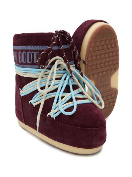 Bocanci Moon Boot MB ICON LOW SUEDE BOOTS Bordeaux Femei (BM 19411470) 2