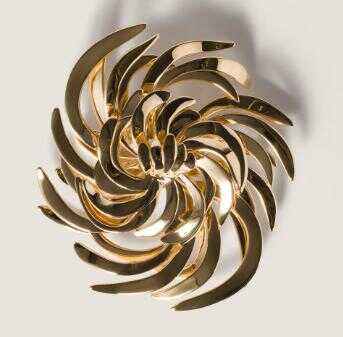 Accesorii Miu Miu Miu Miu Spilla Miu Tourbillon Gold Femei (BM 19412265) 1