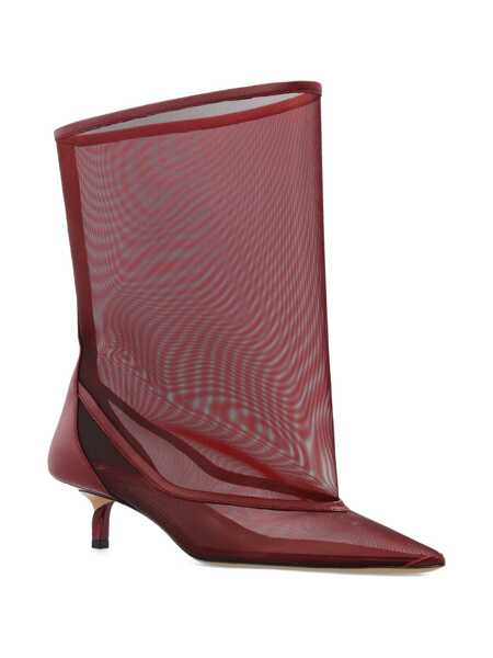 Bocanci JACQUEMUS Jacquemus Boots Red Femei (BM 19412274) 2