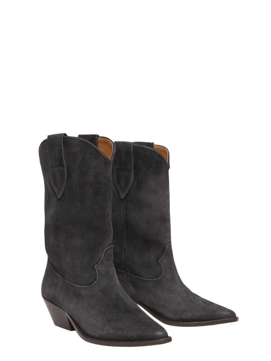 Sneakers Isabel Marant Isabel Marant Stivali Duerto Da Cowboy In Pelle Di Vitello Scamosciata GREY Femei (BM 19412634) 2