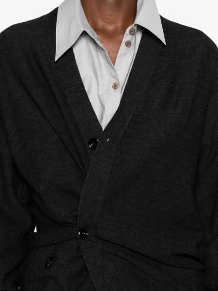 Cardigane LEMAIRE Lemaire Cardigan Grey Femei (BM 19412907) 5