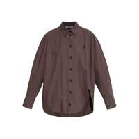 Camasi The Attico Cotton Poplin Shirt Clothing Femei