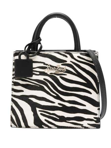 Genti de mana Mc2 Saint Barth MC2 Saint Barth Zebra-Print Shop Bag Mini MULTICOLOUR Femei (BM 19413165) 1