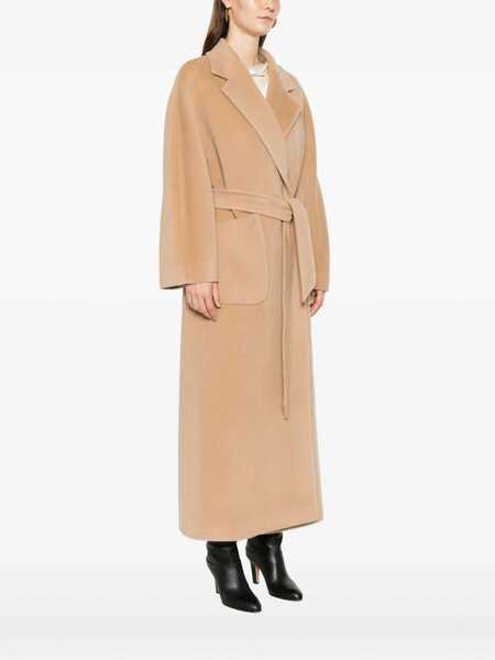 Paltoane Tagliatore Tagliatore Wool Long Coat Beige Femei (BM 19413261) 3