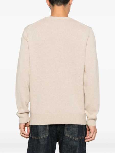 Pulovere Mc2 Saint Barth MC2 Saint Barth Sweatshirt Heron Beige Barbati (BM 19413621) 4