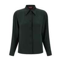 Camasi Gucci 'Incrocio Gg' Shirt Femei