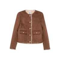 Geci Semicouture Jackets Brown Femei