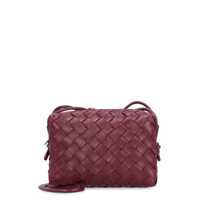 Genti de umar Bottega Veneta Mini Loop Leather Camera Bag Femei