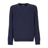 Pulovere MC2 Saint Barth 'Regent Alpaca' Crew Neck Sweater Barbati