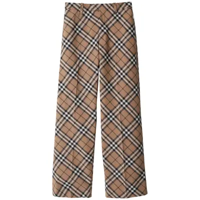 Burberry Pantaloni Burberry Wool Blend Trousers
