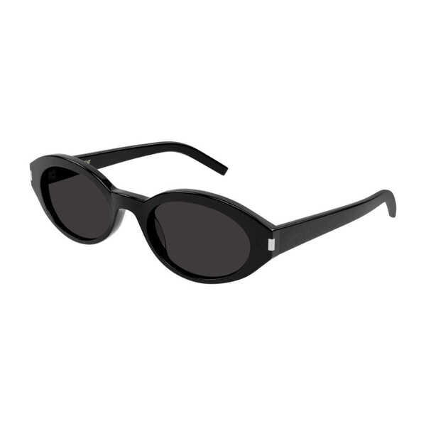 Ochelari de soare Saint Laurent Saint Laurent Sl 567 Linea Corner Angle Sunglasses Black Femei (BM 19415433) 2