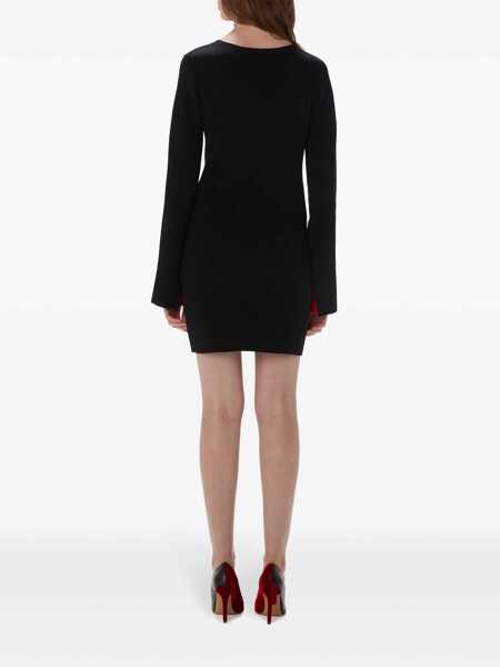 Rochii JW Anderson JW Anderson Contrast Dress Black Femei (BM 19415829) 4