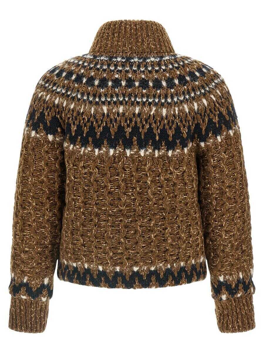 Geci de iarna Moncler Grenoble Moncler Grenoble Indren Down Jacket BROWN Barbati (BM 19416405) 2