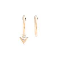 Cercei Valentino Garavani Valentino Garavani 'Je Les V' Hoop Earrings Femei