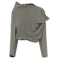 Pulovere Junya Watanabe Striped Crop Sweater Femei
