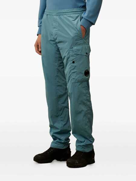 Pantaloni casual C.P. Company Chrome- R Lens cargo pants Light blue Barbati (BM 19417563) 3