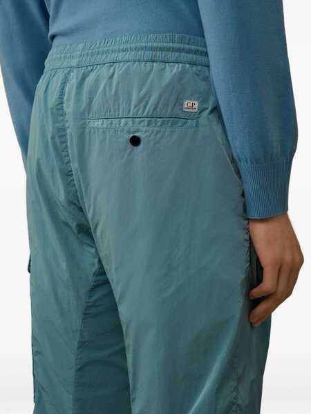 Pantaloni casual C.P. Company Chrome- R Lens cargo pants Light blue Barbati (BM 19417563) 5