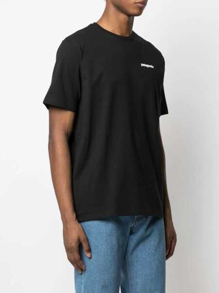 Tricouri Patagonia P-6 Logo Responsibili-Tee T-shirt Black Barbati (BM 19417611) 3
