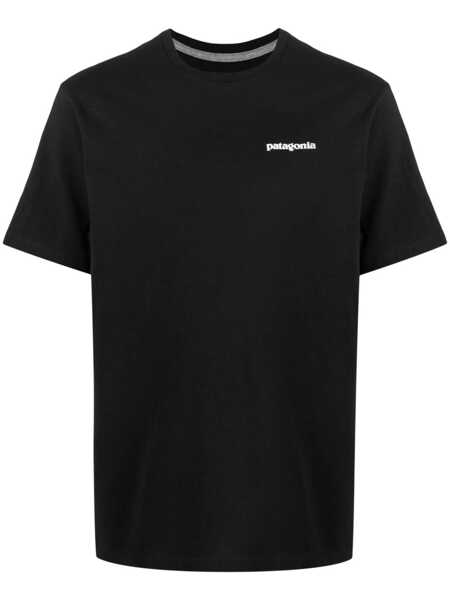 Tricouri Patagonia P-6 Logo Responsibili-Tee T-shirt Black Barbati (BM 19417611) 1