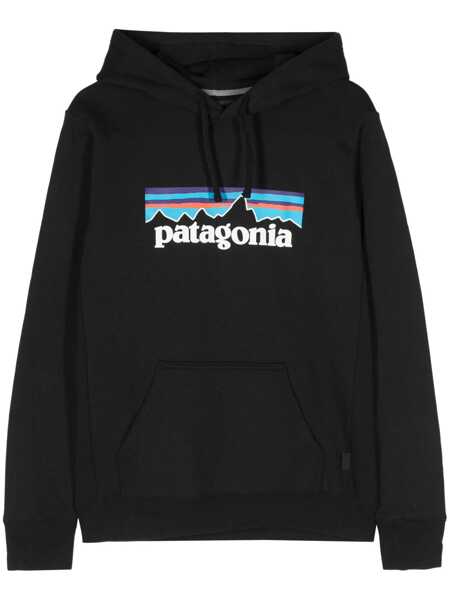 Hanorace Patagonia P-6 Logo Uprisal Sweatshirt Black Barbati (BM 19417614) 1