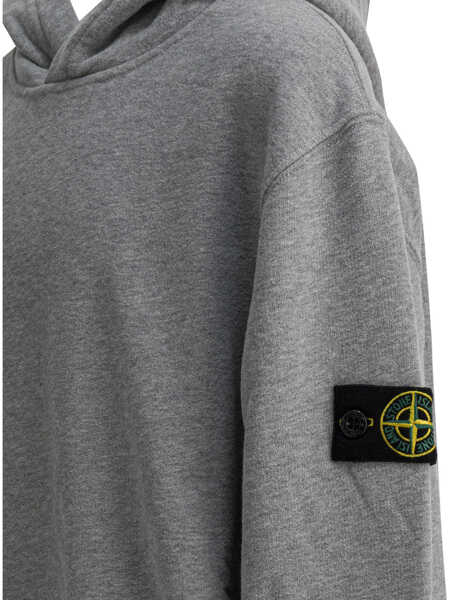 Hanorace Stone Island Junior Sweatshirts Grey Baieti (BM 19417719) 4