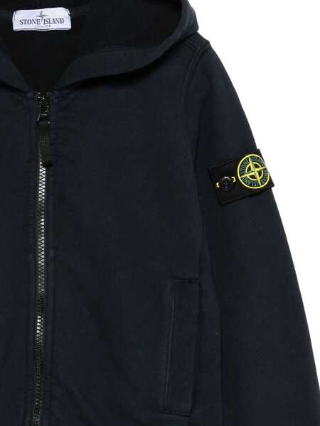 Hanorace Stone Island Junior Sweatshirts Blue Baieti (BM 19417722) 3