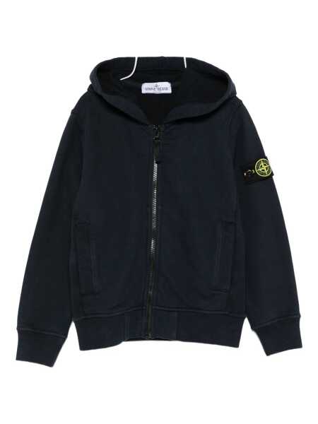 Hanorace Stone Island Junior Sweatshirts Blue Baieti (BM 19417722) 1