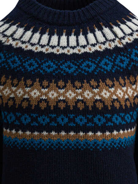 Pulovere casual Moncler Knitwear Blue Baieti (BM 19417791) 3