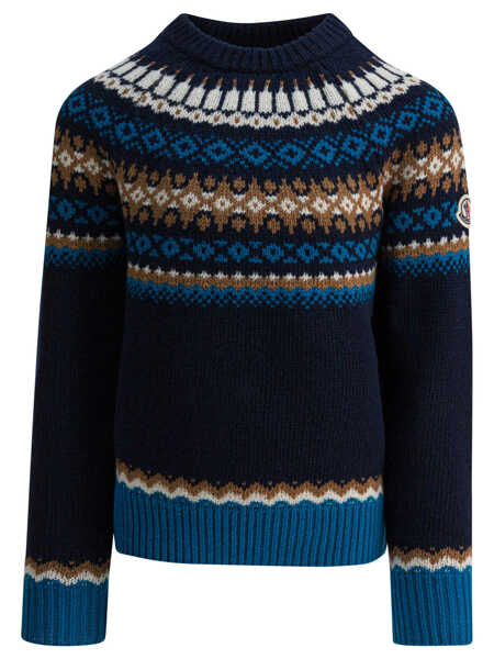Pulovere casual Moncler Knitwear Blue Baieti (BM 19417791) 1