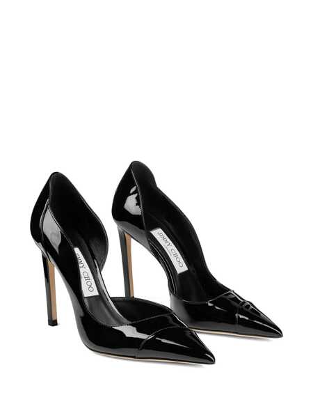 Pantofi cu toc Jimmy Choo Brigitte 100 mm pumps Black Femei (BM 19417806) 2