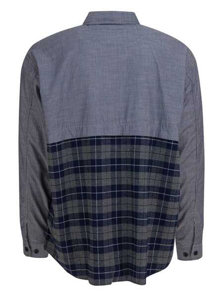 Camasi casual COMME DES GARONS HOMME Shirt with cotton inserts Black Barbati (BM 19417833) 2