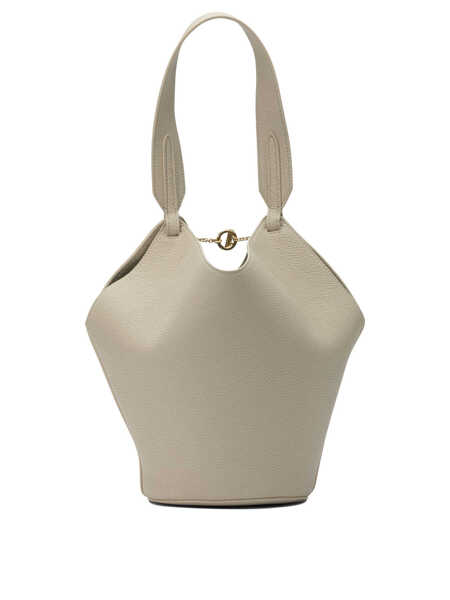 Genti de umar Khaite Lotus Mini shoulder bag Beige Femei (BM 19417854) 3