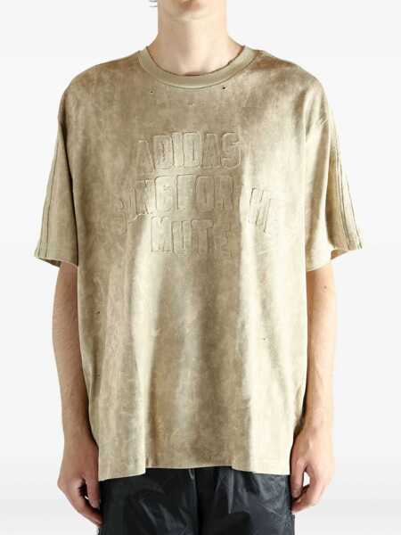 Tricouri adidas Originals Song For The Mute ADI006 crew-neck t-shirt Beige Barbati (BM 19417980) 2