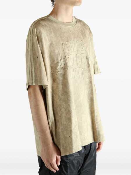 Tricouri adidas Originals Song For The Mute ADI006 crew-neck t-shirt Beige Barbati (BM 19417980) 3