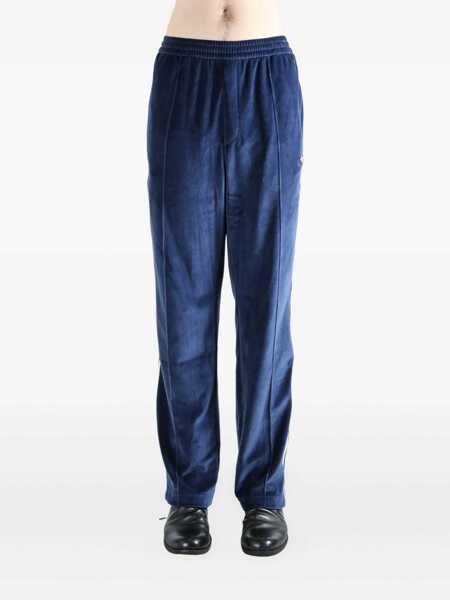 Pantaloni casual adidas Originals Wales Bonner Velour sport pants Blue Barbati (BM 19417989) 2