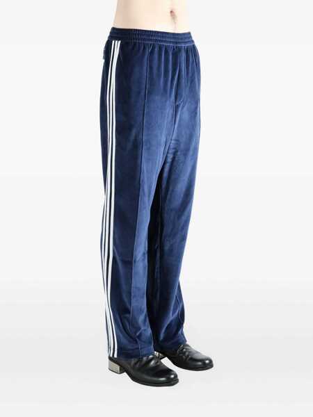 Pantaloni casual adidas Originals Wales Bonner Velour sport pants Blue Barbati (BM 19417989) 3