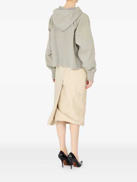 Bluze de trening Maison Margiela Cotton hoodie Grey Femei (BM 19418073) 4