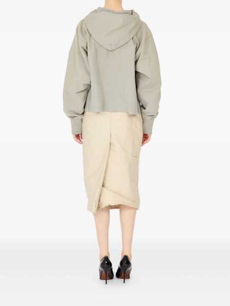 Bluze de trening Maison Margiela Cotton hoodie Grey Femei (BM 19418073) 5