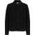 LANEUS Wool bouclé Bomber NERO/BLACK