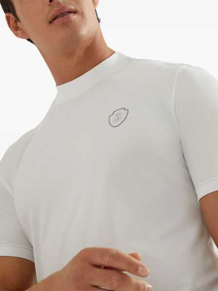 Tricouri Brunello Cucinelli Crew neck T-shirt BIANCO Barbati (BM 19418243) 4