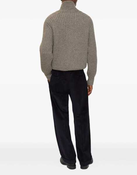 Pantaloni casual Burberry Cotton corduroy Trousers TWILIGHT BLUE Barbati (BM 19418249) 2