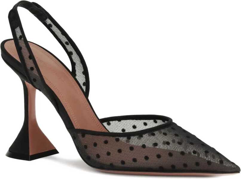 Pantofi cu toc AMINA MUADDI Polka Dot Holli Pumps BLACK Femei (BM 19418255) 2