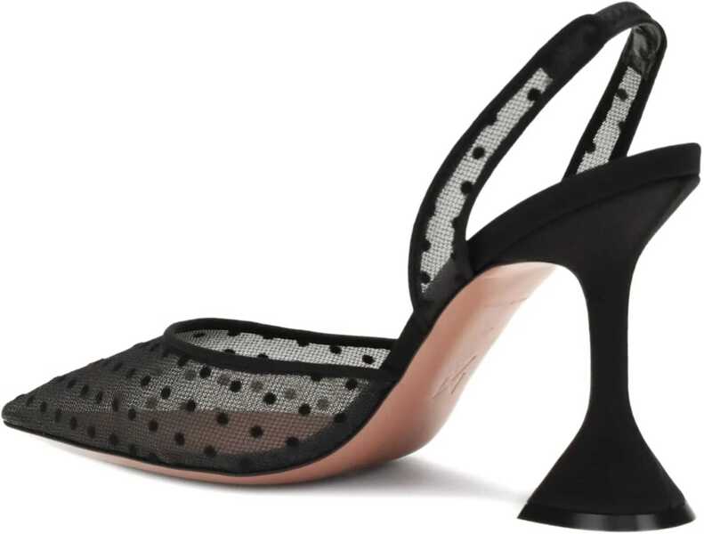 Pantofi cu toc AMINA MUADDI Polka Dot Holli Pumps BLACK Femei (BM 19418255) 3